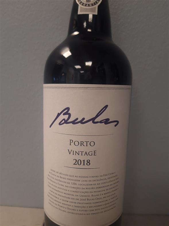 Bulas 2018 Vintage
