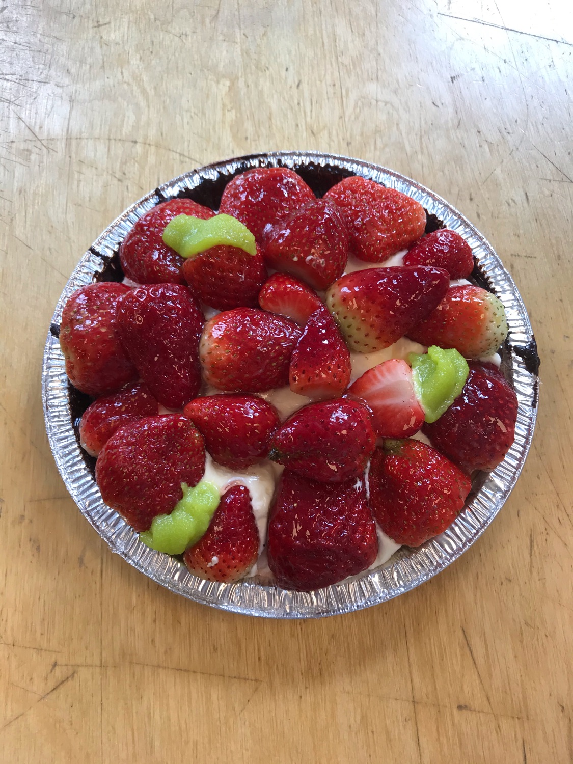 Jordbær tærte