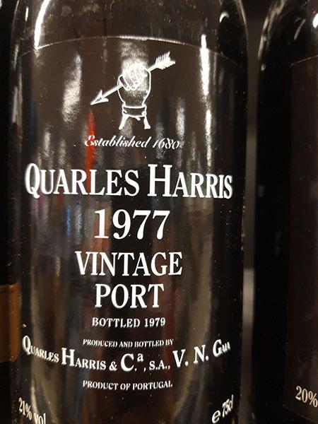 Quarles Harris 1977 Vintage