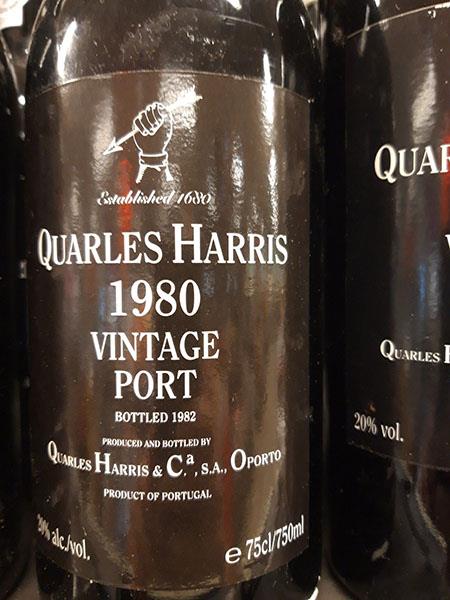 Quarles Harris 1980 Vintage