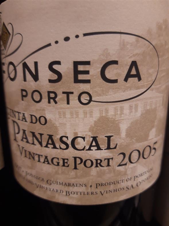 Fonseca´s 2005 Vintage Quinta Do Panascal