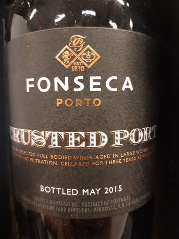 Fonseca 's Crusted Bottled 2015