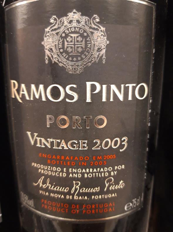 Ramos Pinto 2003 Vintage