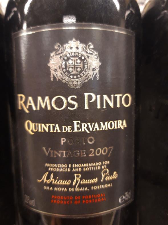 Ramos Pinto 2007 Vintage Qut.da Ervamoira