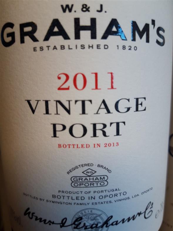 Graham's 2011 Vintage