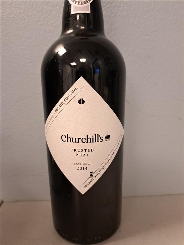 Churchills Crusted. Bottled in 2014