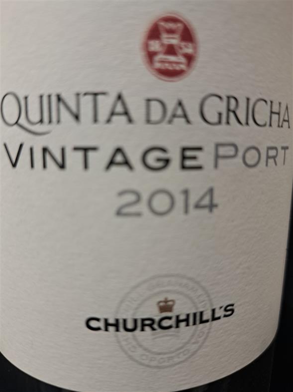 Churchills 2014 Vintage Quinta do Gricha