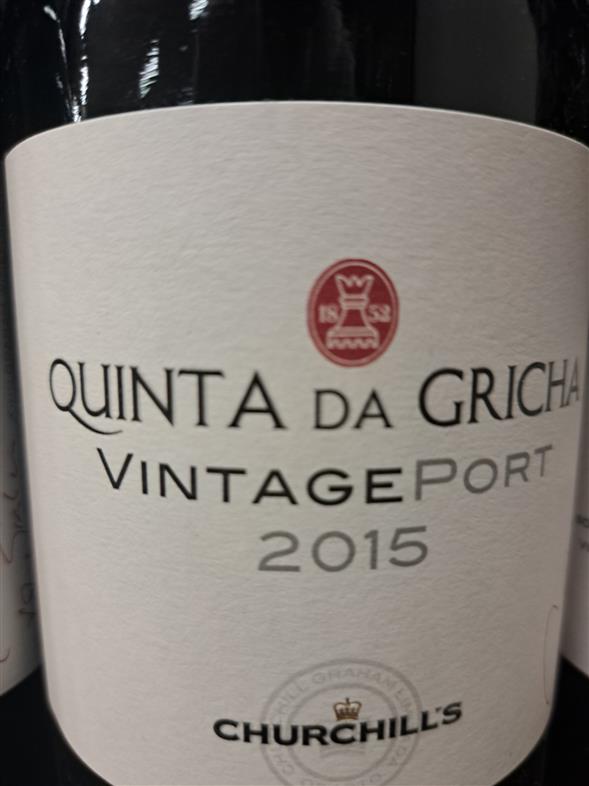 Churchills 2015 Vintage Quinta do Gricha