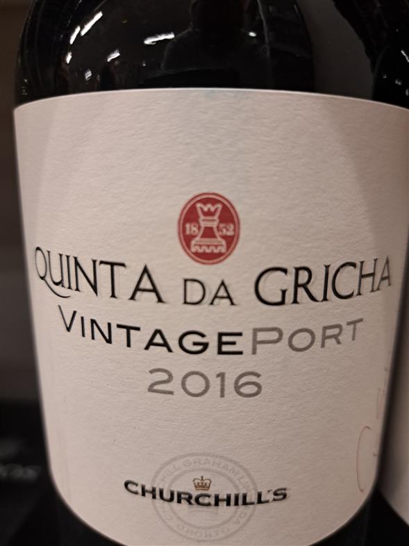 Churchills 2016 Vintage Quinta do Gricha