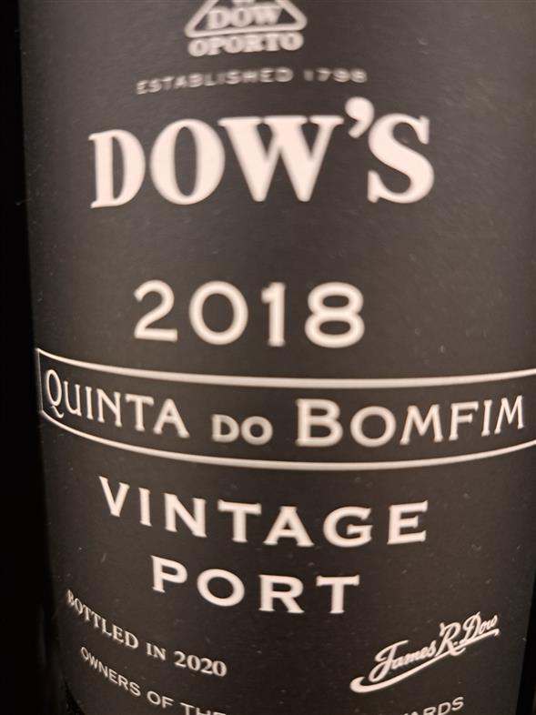 Dow' s 2018 Vintage Bomfim