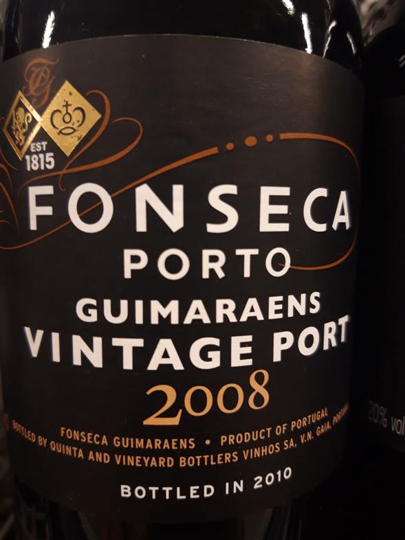 Fonseca 's 2008 Vintage Guimaraens