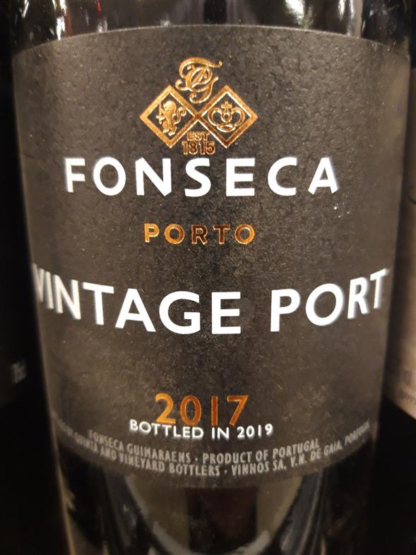 Fonseca 's 2017 Vintage
