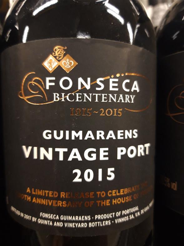 Fonseca 's 2015 Vintage Guimaraens