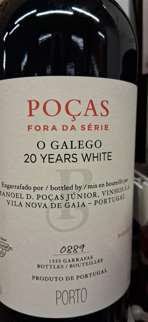 Pocas 20 YO White O Galego Moscatel