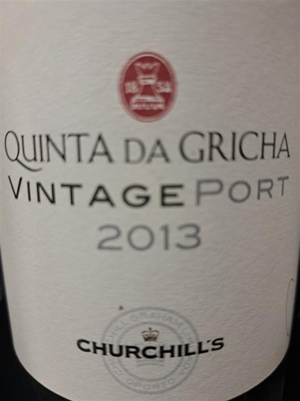 Churchills 2013 Vintage Quinta do Gricha