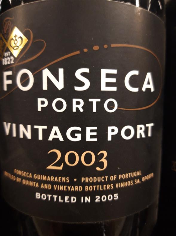 Fonseca 's 2003 Vintage