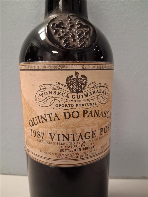 Fonseca 's 1987 Vintage Quinta Do Panascal