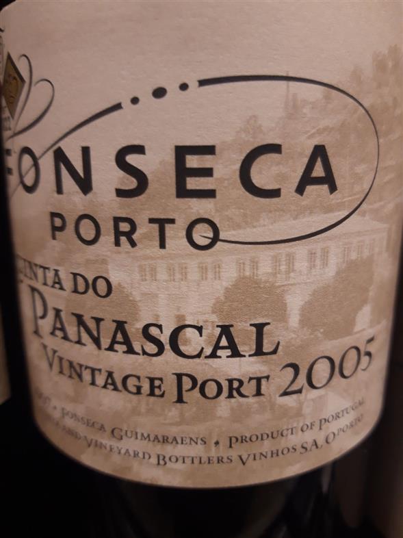 Fonseca 's 2005 Vintage Quinta Do Panascal
