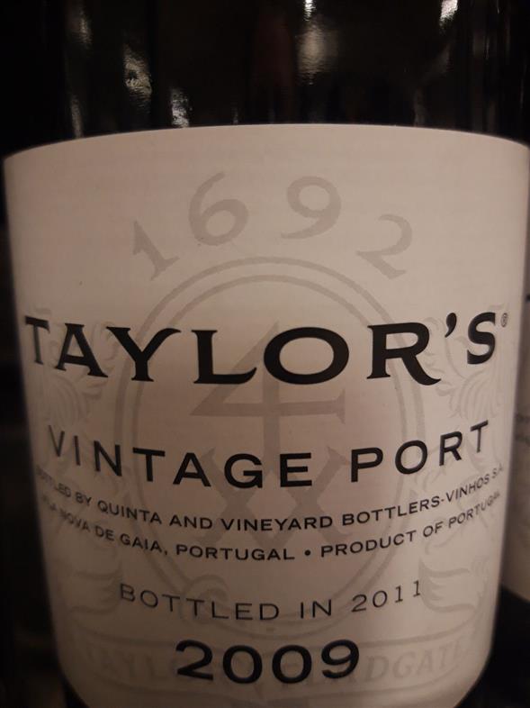 Taylor´s 2009 Vintage