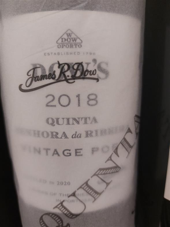 Dow´s 2018 Vintage Senhora da Ribeira
