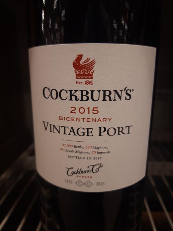 Cockburn´s 2015 Vintage